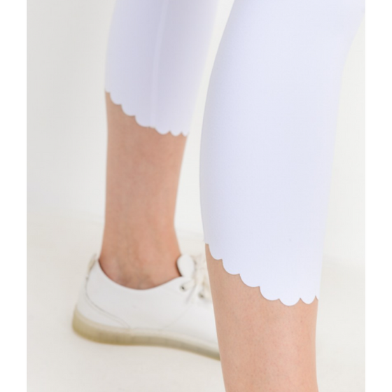 WHITE LEGGINGS White Tights White Pocket Leggings Leggins XS-6XL
